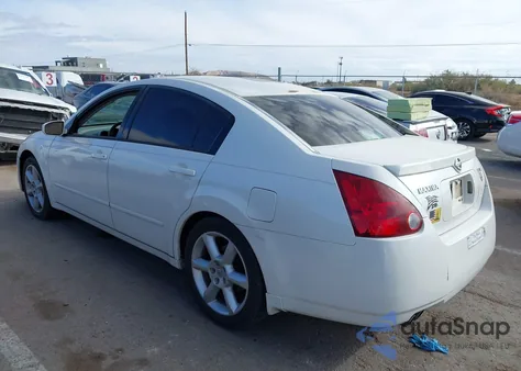 2006 Nissan Maxima 3.5 Se z USA, uszkodzony, nr VIN 1N4BA41E06C840798